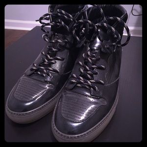 Balenciaga Paneled High-Top Trainers size 42